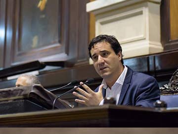 Diputado Maxi Abad y una firme postura en contra del flagelo de las usurpaciones