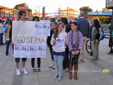 Duro documento con criticas al proceder estatal en el caso Agostina.