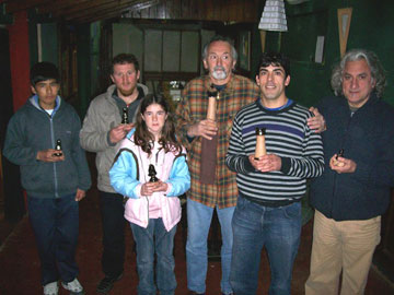 Diego Vargas, Chiclana, Dafne Segovia, Yanguez, Medina y Gimenez.