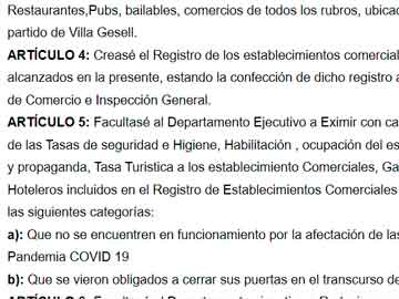 Buscan que las instituciones geselinas sean parte en el debate de las medidas