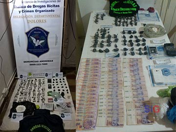 Lucha contra el narcotrafico: exitosos operativos en Gesell y Ostende