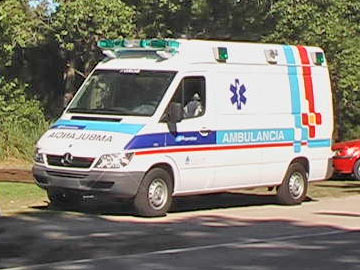 Ambulancia: lleg con retraso, en el camino eligi otro paciente