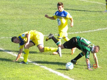 Repartidos: el partido fue luchado en el medio