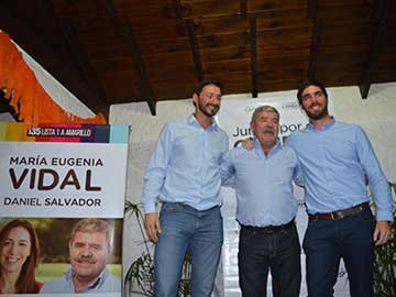 Owen Fernandez, Luis Baldo y Martin Yeza (archivo)