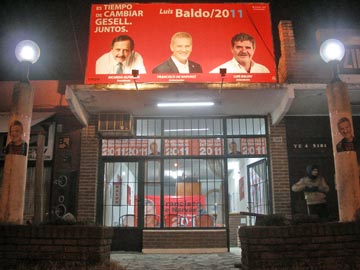 El local partidario est en Boulevard entre 115 y 118, mano este