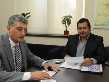 Gustavo Barrera, con agenda en La Plata (foto Gobernacion de la Provincia)