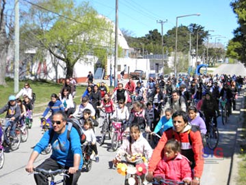 El domingo 27 todos a pedalear... en familia