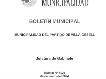 Por 15 dias: se public el 4 de enero en el Boletn Oficial registro de oposicin a obras