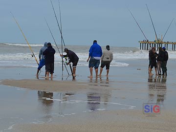 Un excelente dia de pesca, con buen pique y piezas grandes