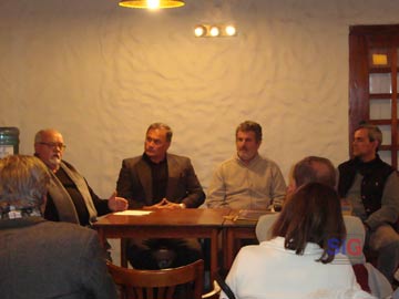 Eduardo Rodrguez Paz, Juan Oviedo, Anbal Zaldivar y Gustavo Dos Santos.