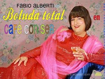 Fabio Alberti hoy presenta uno de sus personajes de la tele