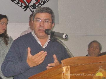 Senador tandilense Carlos Fernandez (UCR)