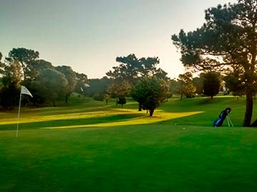 El Villa gesell Golf Club y su elegante e impecable cancha