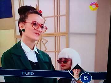 Ingrid Boimvaiser y su estilo muy geselino, a la final de Corte y Confeccion 2019