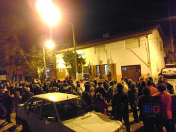 Vecinos,frente a la comisaria primera manifestarn su indignacin