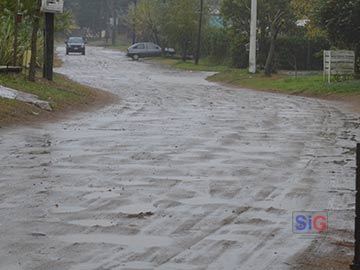 La lluvia y el viento.... maana sin clases, tarde con clases