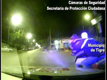 Motochorros: en otras ciudades las cmaras ayudan a identificarlos (foto Munic de Tigre)