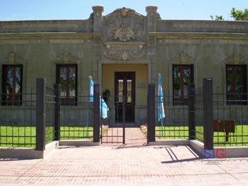 La casona donde se encuentra el museo fue construida en 1910 