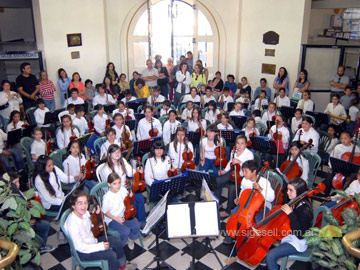 Imgen de la Orquesta escuela de Chascomus