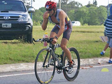 Gonzalo Pardo en la ruta (foto de archivo)