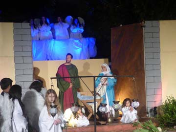 Imgen de archivo de la edicin 2014 del Pesebre viviente