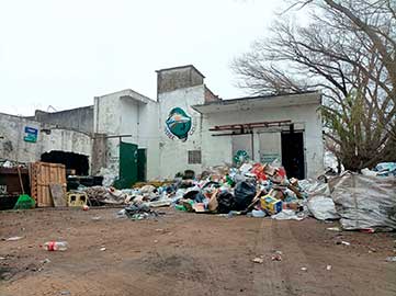 La planta del ex matadero es solo de separacion primaria: Juntos y las Cooperativas