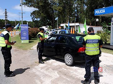 Intensa actividad policial en el primer mes de temporada