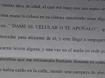 Bicichorro: robo y amenaza a un joven de 16 aos a la salida de la escuela