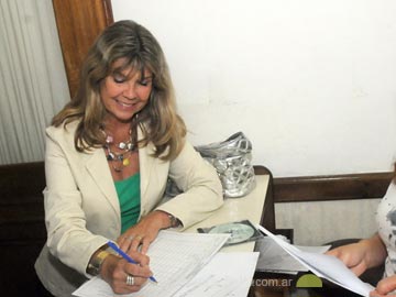 Mercedes Taurizano, candidata a Intendente en Pinamar