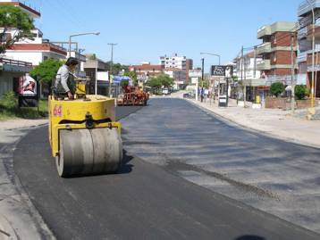 El asfalto de la Tres, ltima obra terminada en el sur