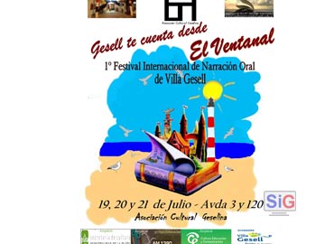 Preparan en el Ventanal el 1 Festival Internacional de Narracin Oral de Villa Gesell